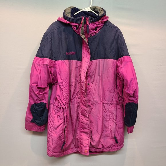 Columbia Jackets & Blazers - Vintage Columbia Jacket 90s Purple Blue Winter Ski Coat Womens Medium